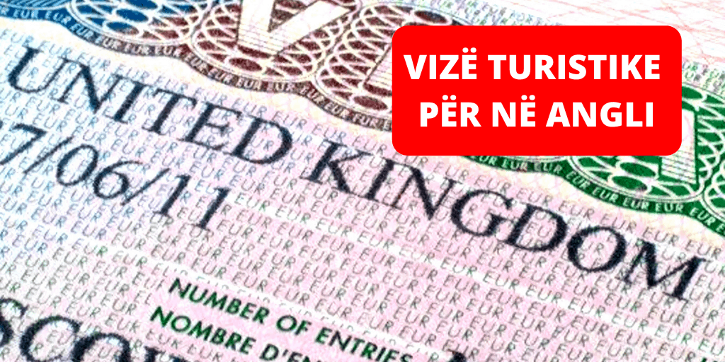 Vize turistike per ne Angli