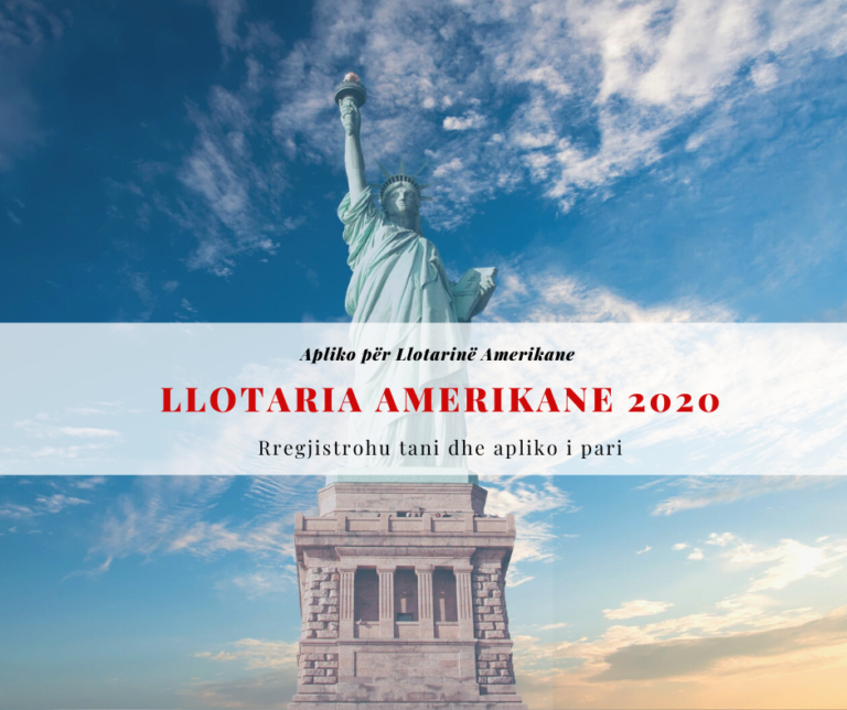 Llotaria Amerikane 2020 Regjistrohu dhe informohu i pari